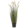 Emeraud Emerald Artificial Plant dans Plastic Pot Fox Tail Hernts 90 cm