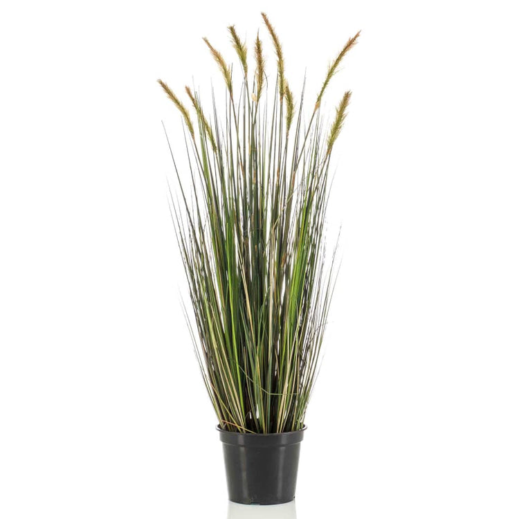 Emeraud Emerald Artificial Plant dans Plastic Pot Fox Tail Hernts 90 cm