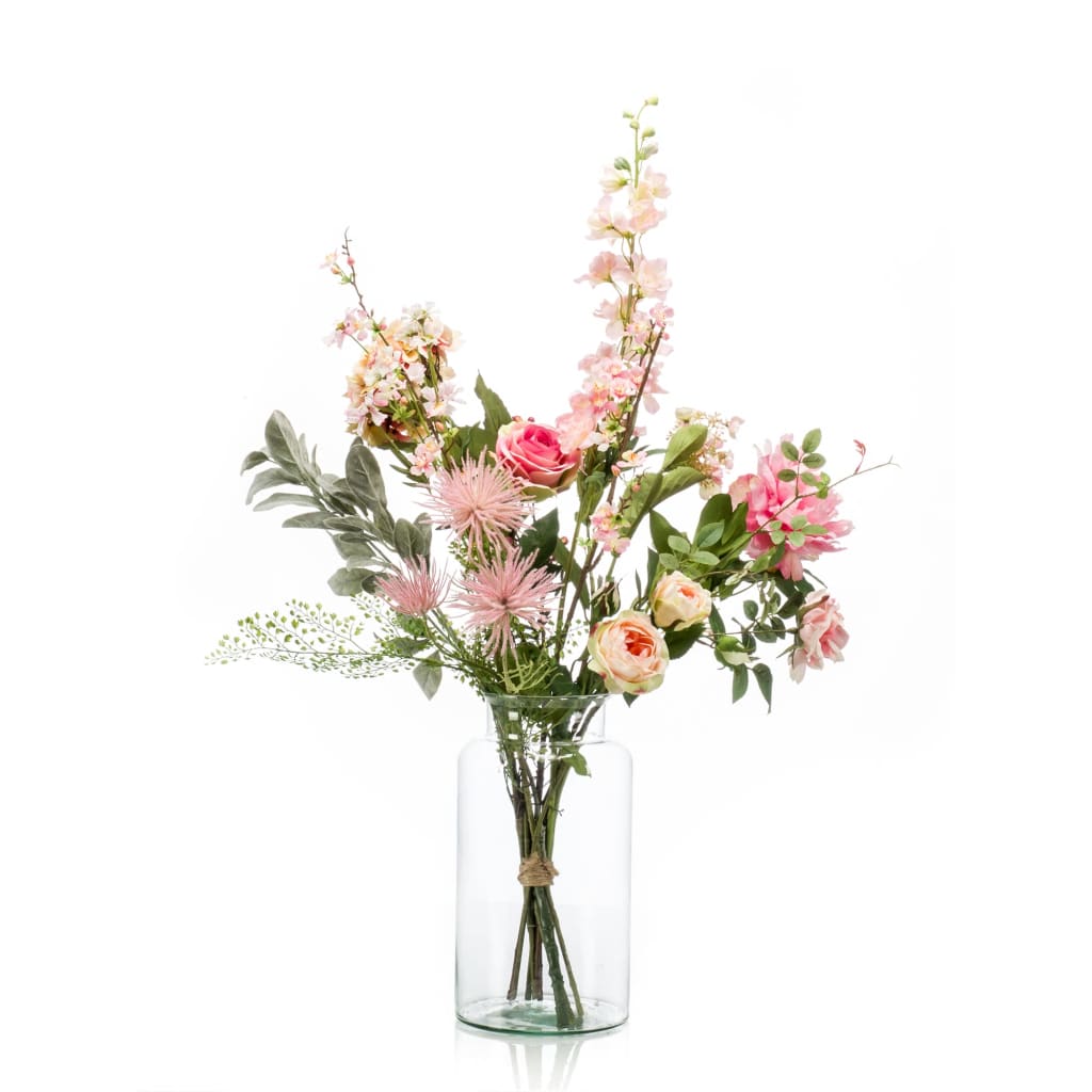 Bouquet d'art émeraude émeraude jolie rose xl