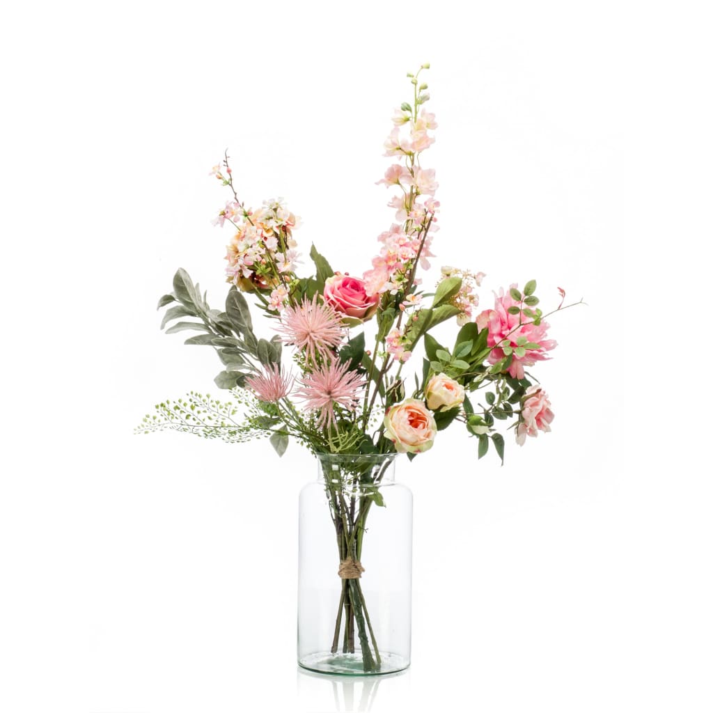 Bouquet d'art émeraude émeraude jolie rose xl