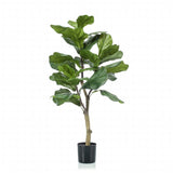 Emeraud Emerald Artificial Plant Violet Leaf Plant 90 cm - afbeelding 2