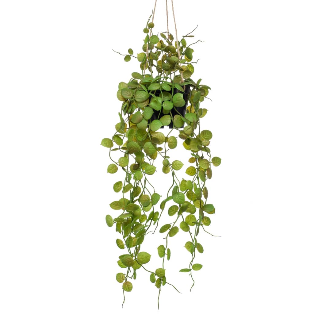 Emerald Emerald Art Plant suspendu dans une plante de lanterne en pot 50 cm