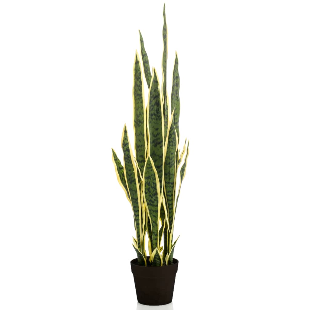 Emerald Emerald Art Plante en plastique pot Sanseveria 97 cm
