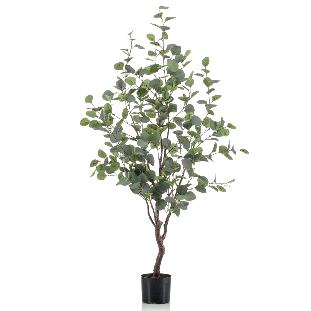 Émeraude émeraude kunstboom dans le pot eucalyptus 120 cm