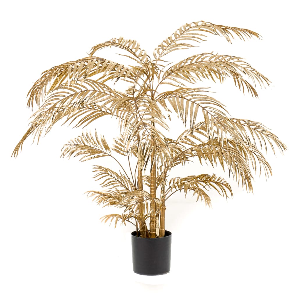Emerald Emerald Art Plant Gold Palm 145 cm Gold Couleurs
