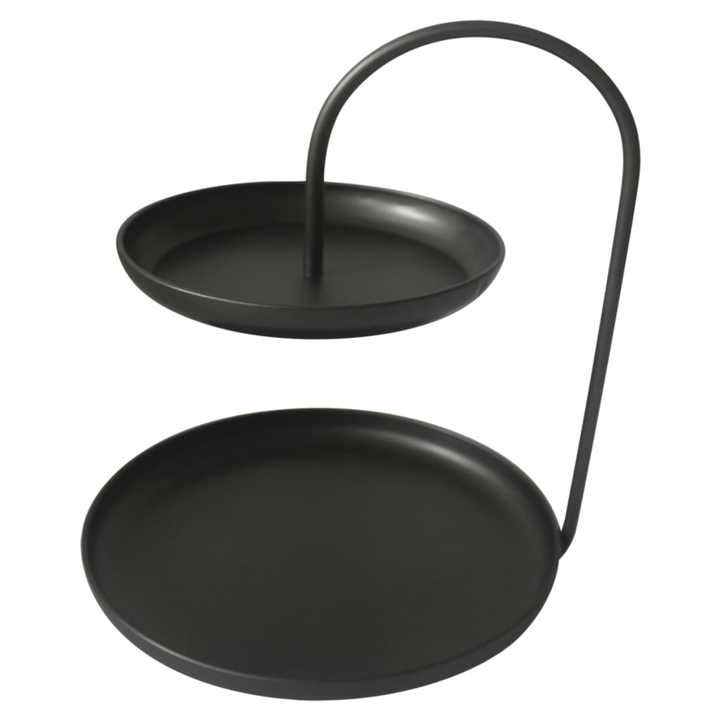 Lesli Living Lesli Living Etagère 2-LAAGS Julie 31x30x40 cm noir