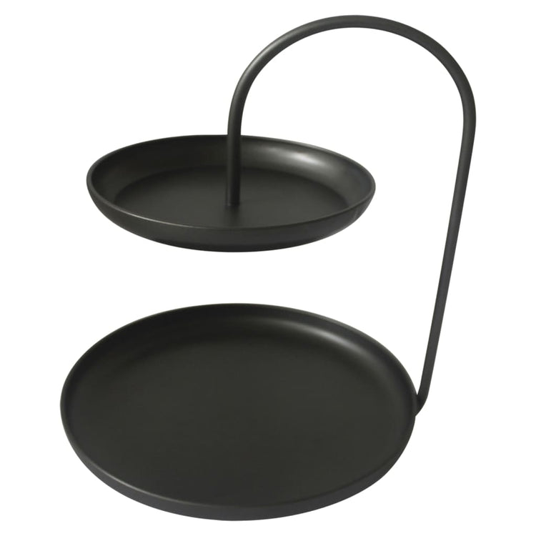 Lesli Living Lesli Living Etagère 2-LAAGS Julie 31x30x40 cm noir