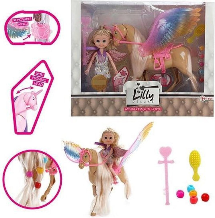 Lilly Lilly Teen Pop 15cm avec une licorne mobile Lauren
