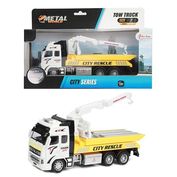 TOI-TOYS TOI-TOYS TOPROS METAL Junior 25 x 12 cm jaune blanc noir