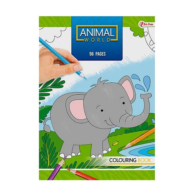 Animal World Animal World colorant les animaux sauvages 96 pages