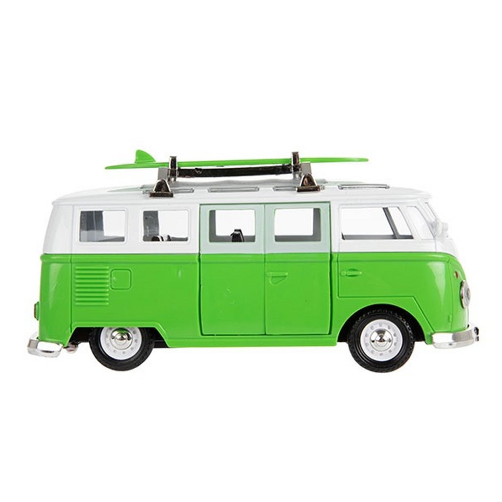 Metal Metal VW Bus + Light and Sound Assorti