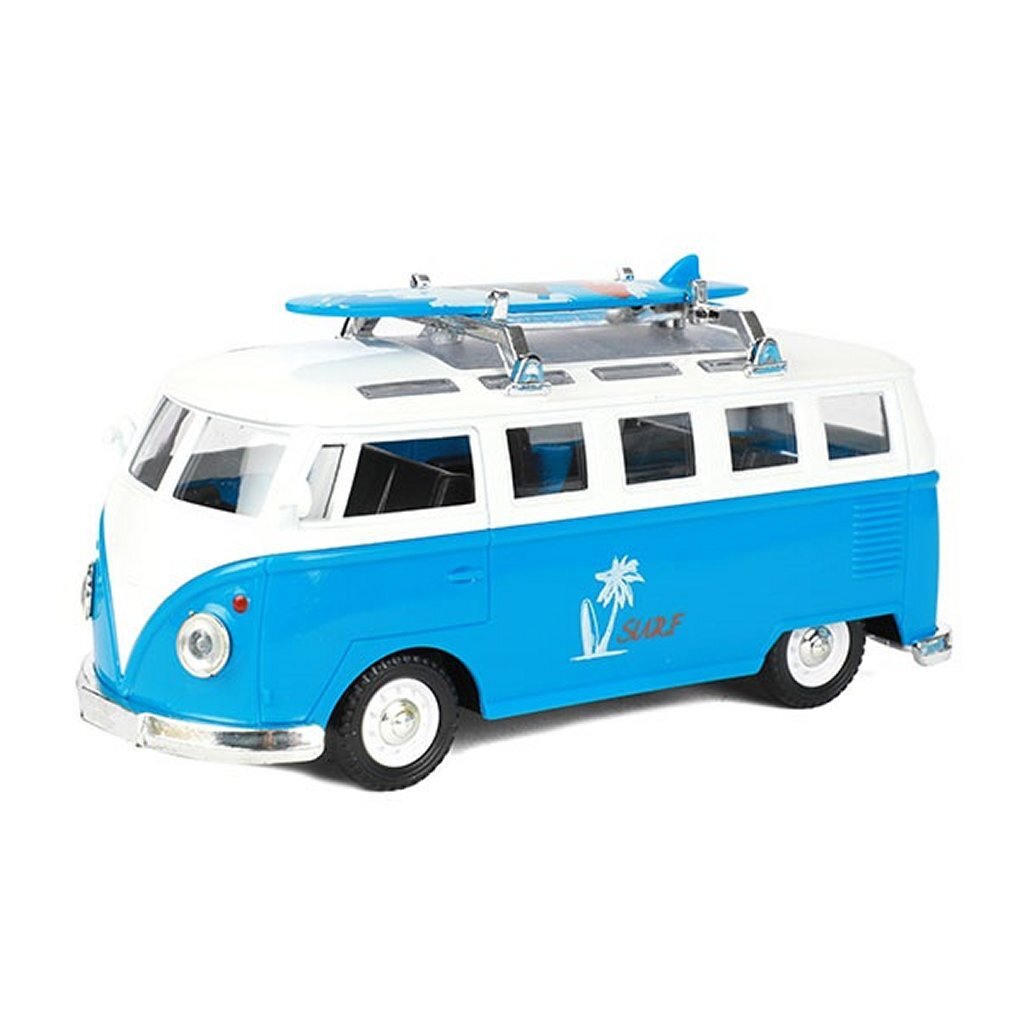 Metal Metal VW Bus + Light and Sound Assorti