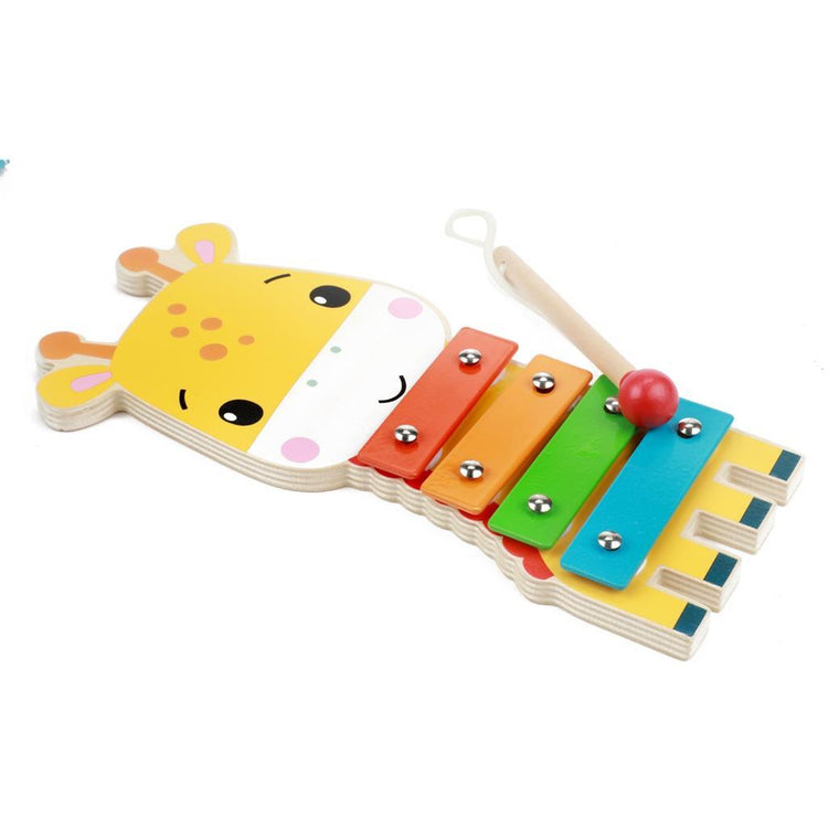 Fisher Price Instruments de musique en bois Animaux