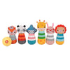 Fisher price jeu de quilles en bois animaux
