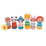 Fisher price jeu de quilles en bois animaux - afbeelding 3