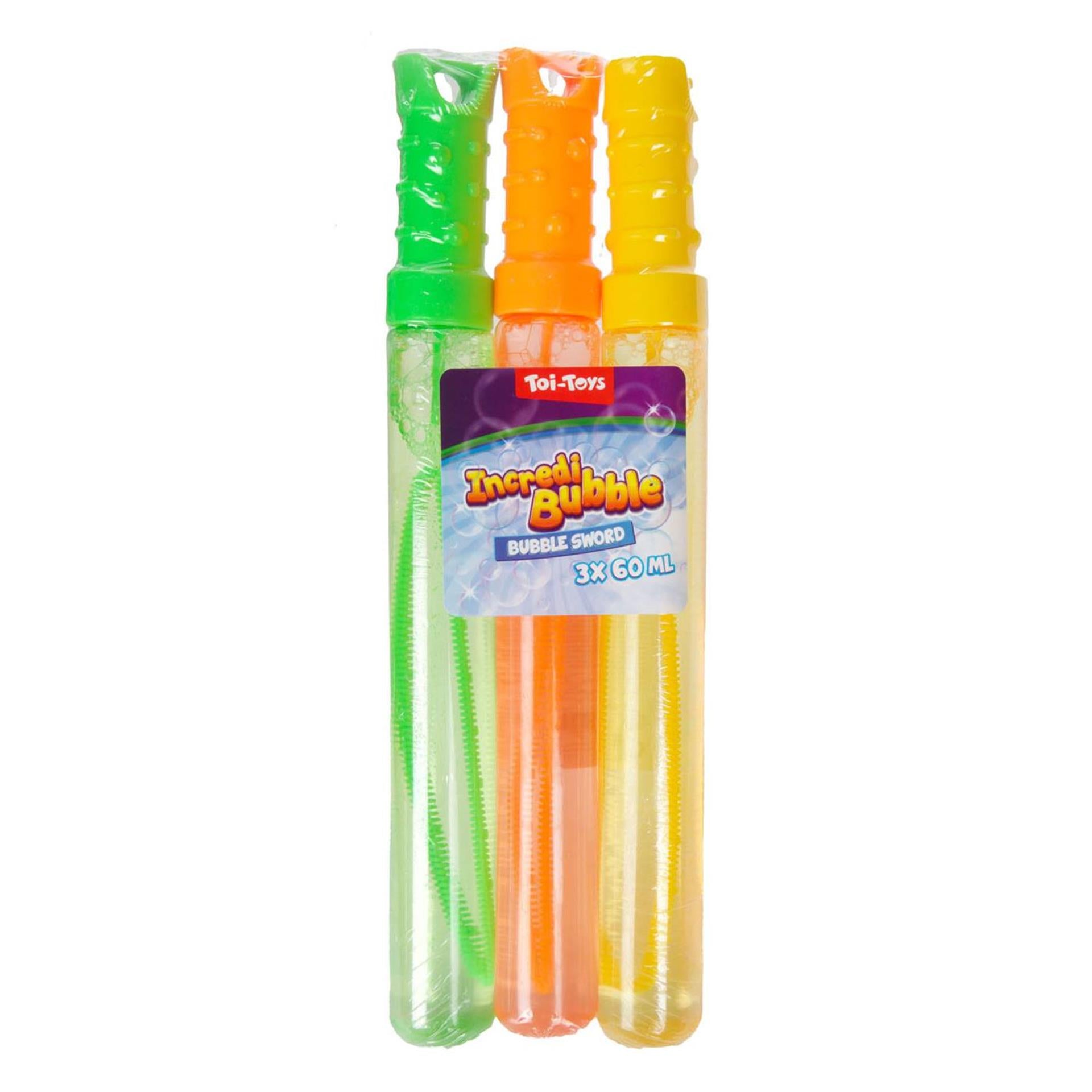 TOI-TOYS INCRESSIBUBLE Bellenbladder Sword 60ml, 3e.