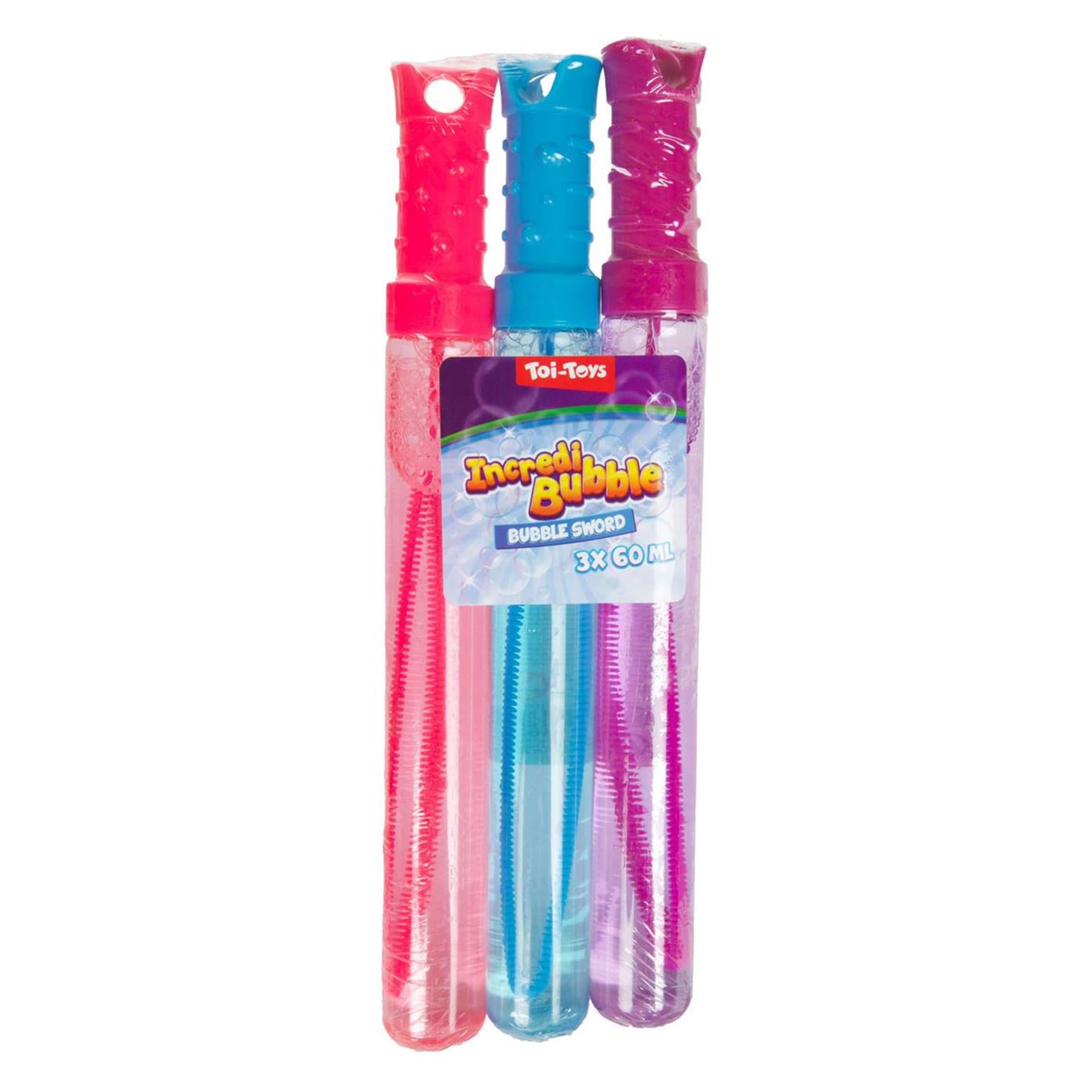 TOI-TOYS INCRESSIBUBLE Bellenbladder Sword 60ml, 3e.