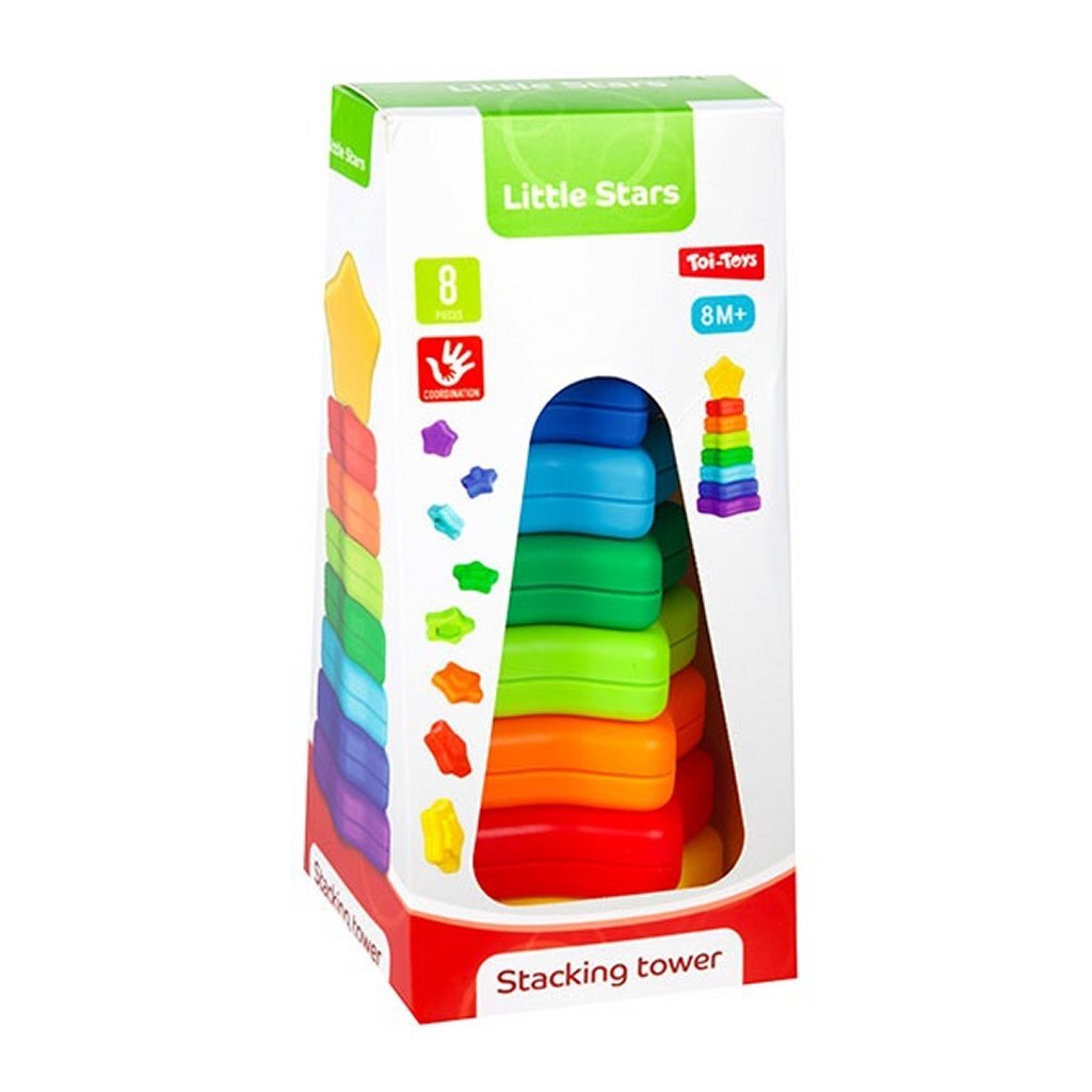 Petites étoiles Little Stack Tower 8 pièces