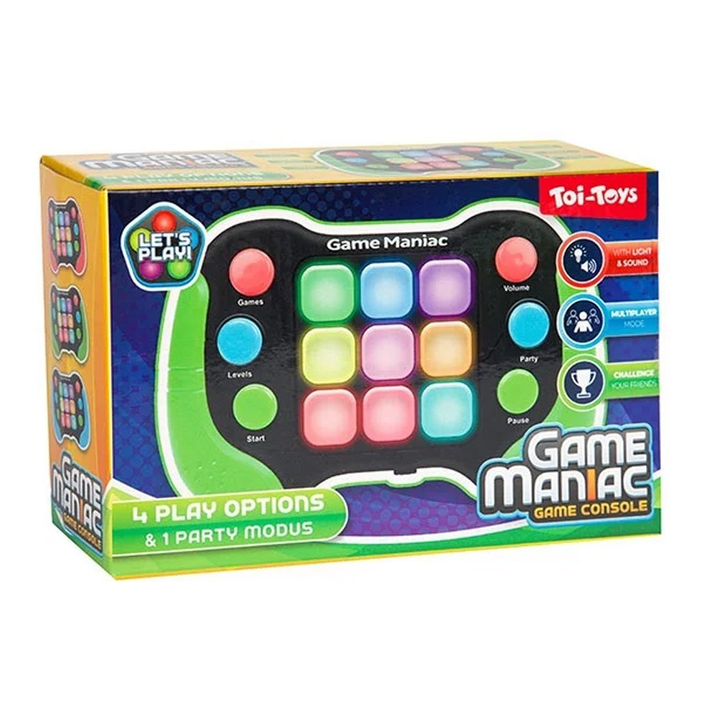 Maniac de jeu de jeu électronique