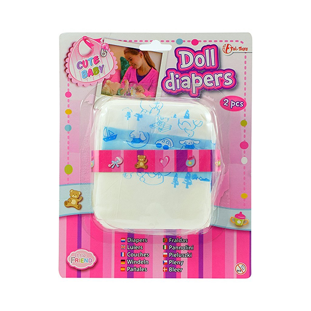 Mignon bébé mignon bébé poupée couches 2 pièces