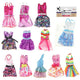 Robe Lauren pour une poupée adolescente différentes couleurs