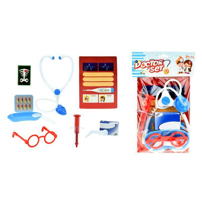 Kit de médecin avec seringue de stéthoscope et accessoires
