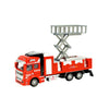 Camion de pompiers en métal en métal en métal