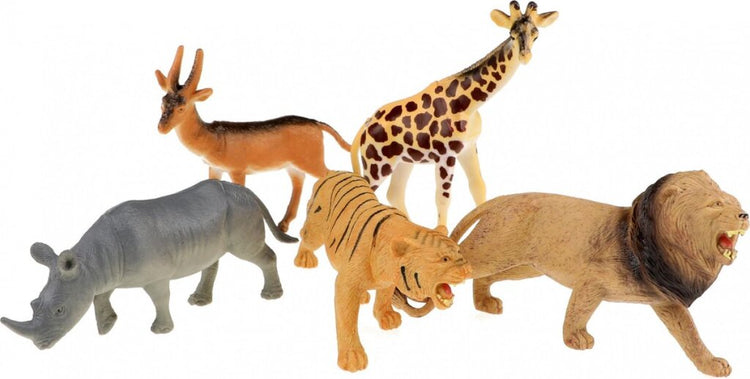 TOI-TOYS Animal World Wild Dieren Deluxe, 5e.