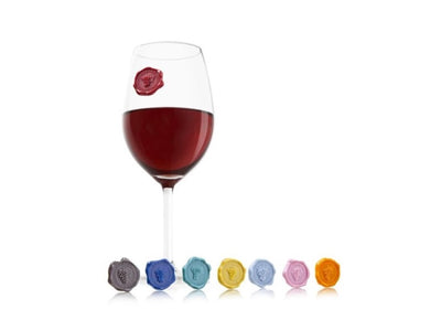Marqueurs de verre Vacu vin classiques