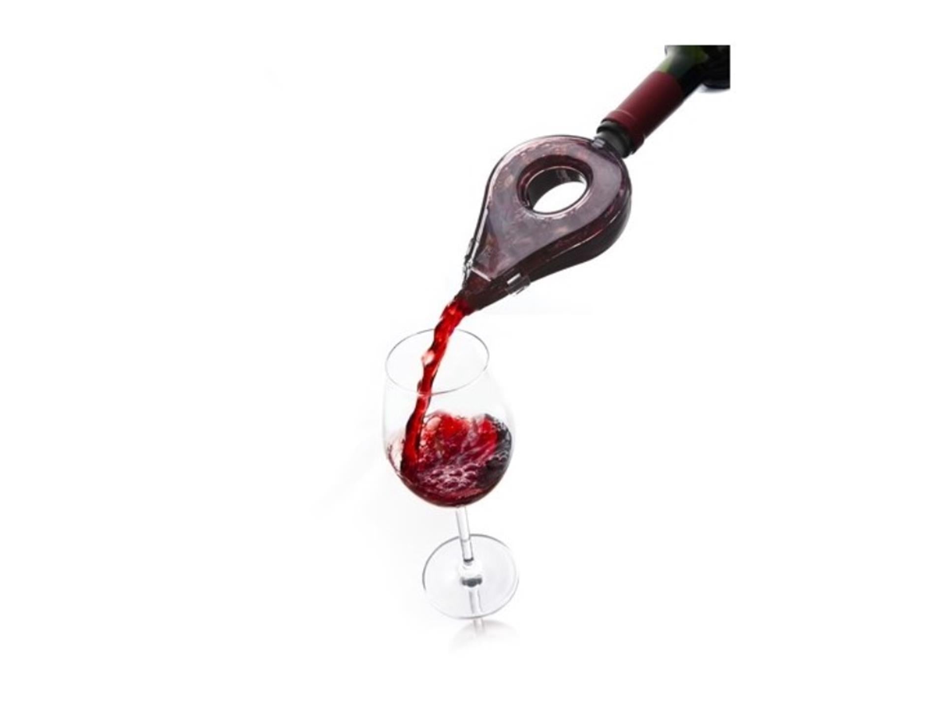 Aérateur de vin Vacu Fin gris