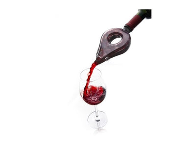Aérateur de vin Vacu Fin gris