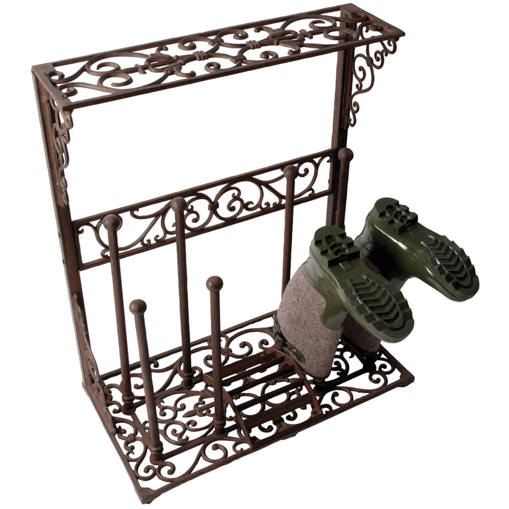 Esschert Design Esschert Design Boot Rack Taille L Fonte Iron LH44