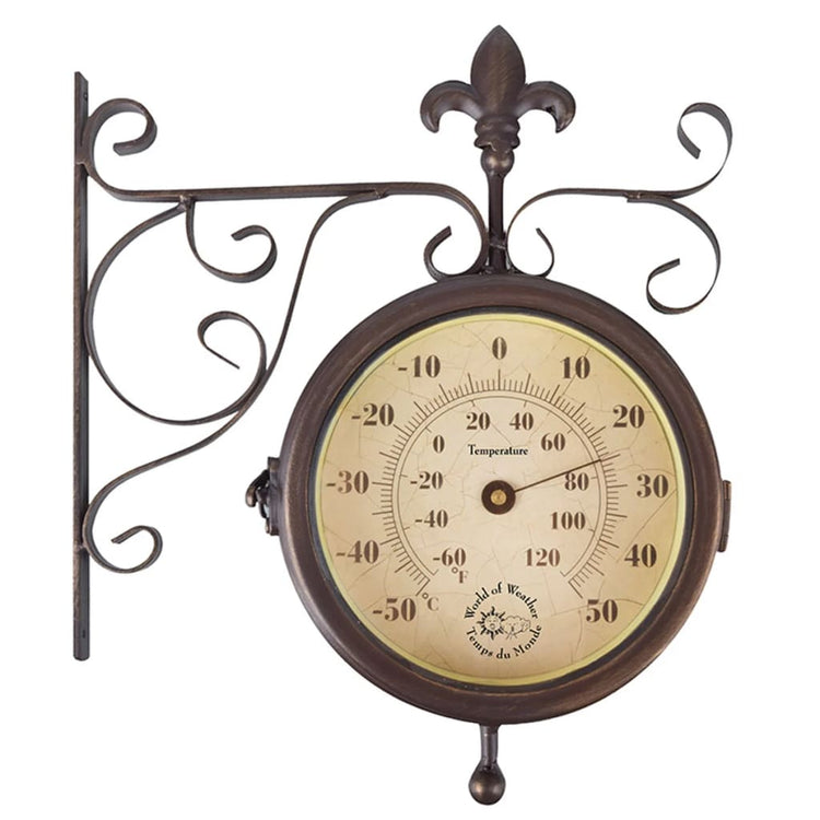Esschert Design Esschert Design Stationsklok avec thermomètre TF005