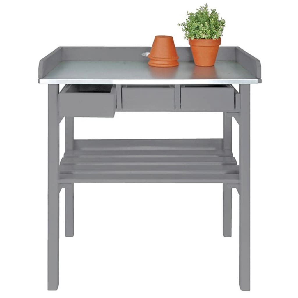 Esschert Design Esschert Design Garden Table de travail Gray CF29G