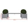 DESIGNE ESSCHERT SOFNE DE DESIGNE ESSCHERT AVEC PLANTER GREY CF33G