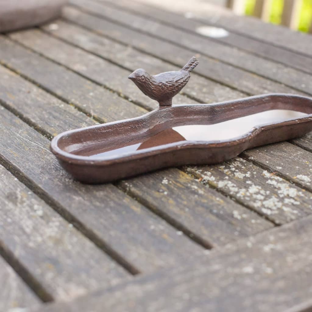Esschert Design Esschert Design Bird Bath Bath Iron Brown BR25
