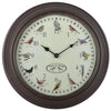 Esschert Design Esschert Design horloge avec sons d'oiseau