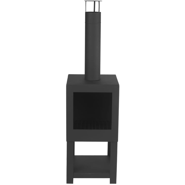 Esschert Design Esschert Design Garden Fiche avec un stockage en bois noir FF410