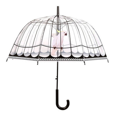 Esschert Design Umbrella Bird Cage Transparent