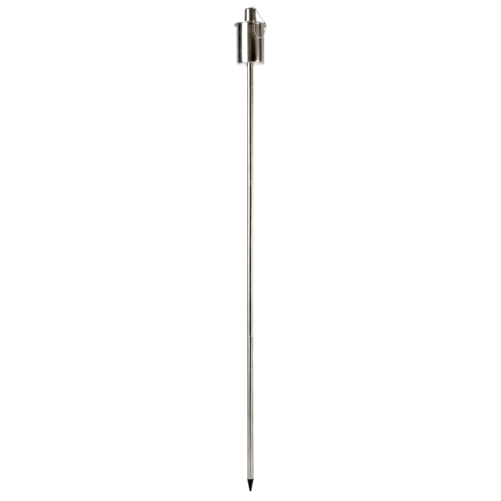 Esschert Design Esschert Design Oliefakkel sur le poteau en acier inoxydable