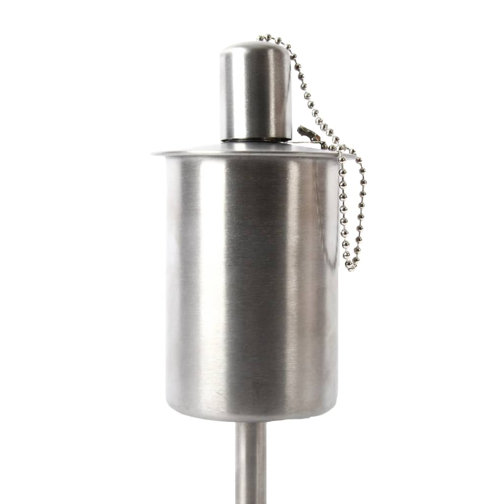 Esschert Design Esschert Design Oliefakkel sur le poteau en acier inoxydable