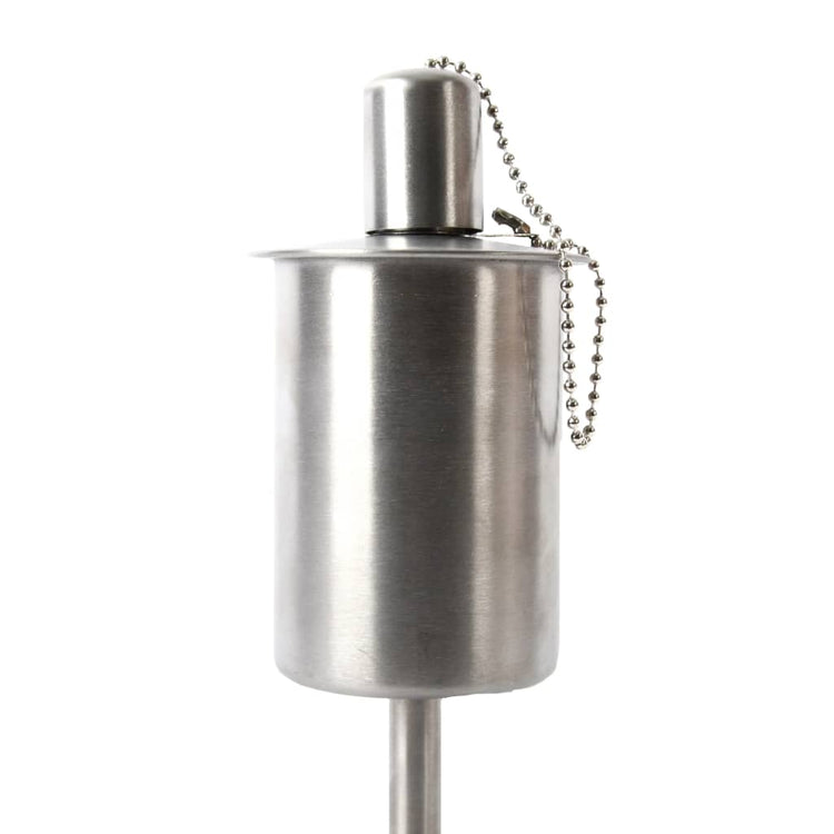 Esschert Design Esschert Design Oliefakkel sur le poteau en acier inoxydable
