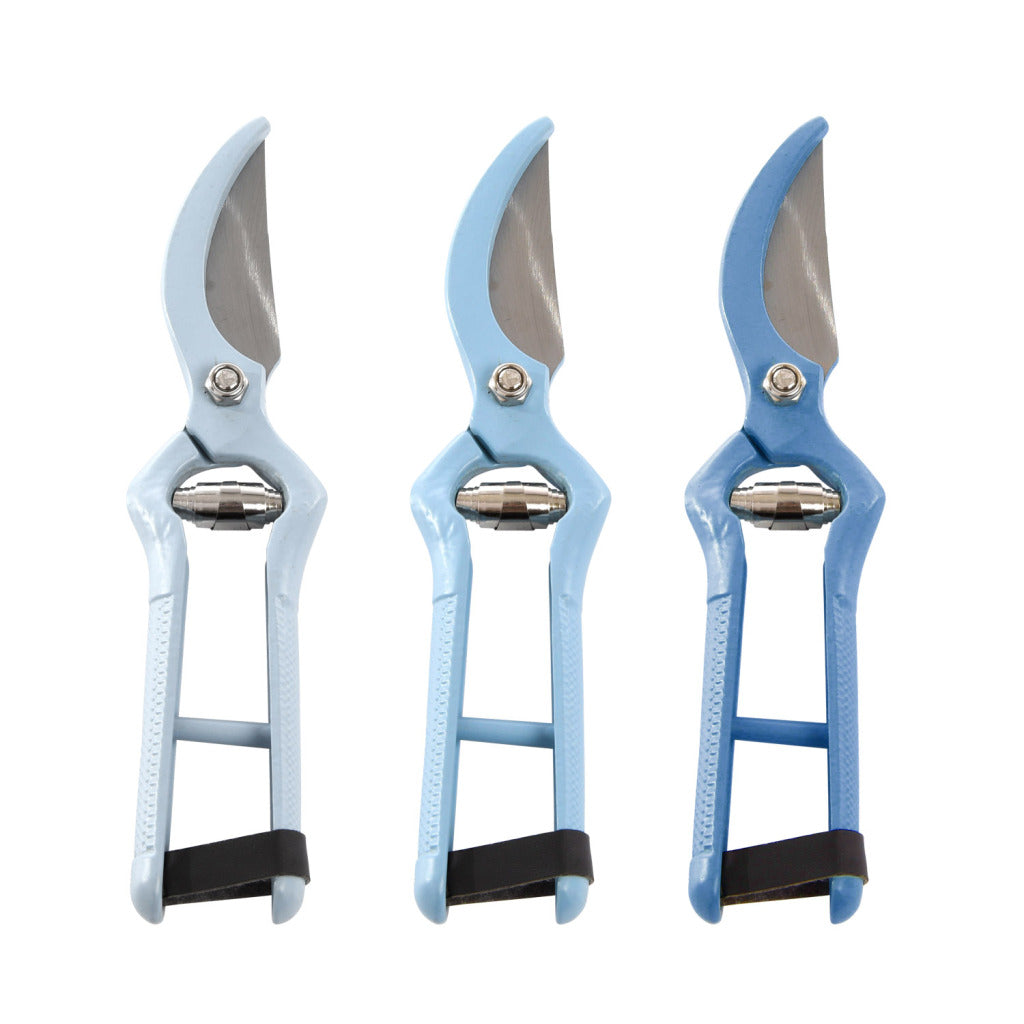 ESSCHERT DESIGN PROMING SHEARS BLUE TONES ASSORTI