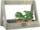 Conception Esschert Rack de plante en bois design Esschert 29x39.2x28.9 cm Gray