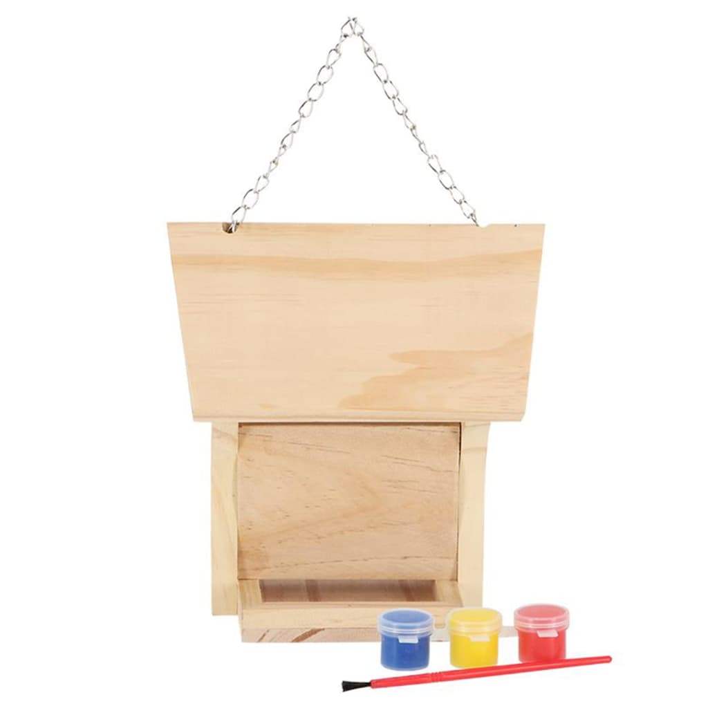 Esschert Design Esschert Design Bird Feed Feed Box Do-it-Yourself with Paint