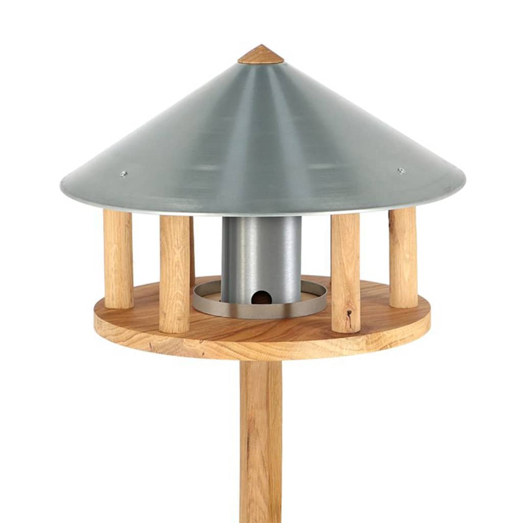 Esschert Design Esschert Design Bird Office House avec Silo et autour du toit zinc