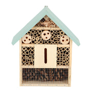 Esschert Design Esschert Design Hotel en bois 10x24x29 cm Green de menthe naturelle - afbeelding 1