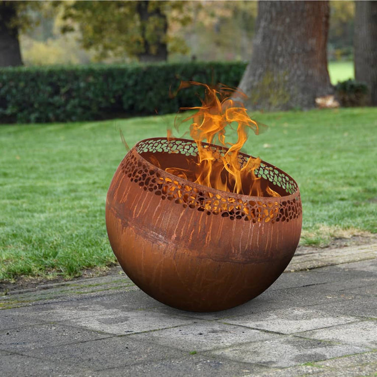 Esschert Design Esschert Design Fireplace Spot - Speckles en forme de rouille - Colorée