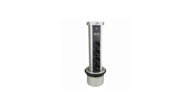 VB VB 61075 Schook Boss pour l'installation dans la table + 2 x USB