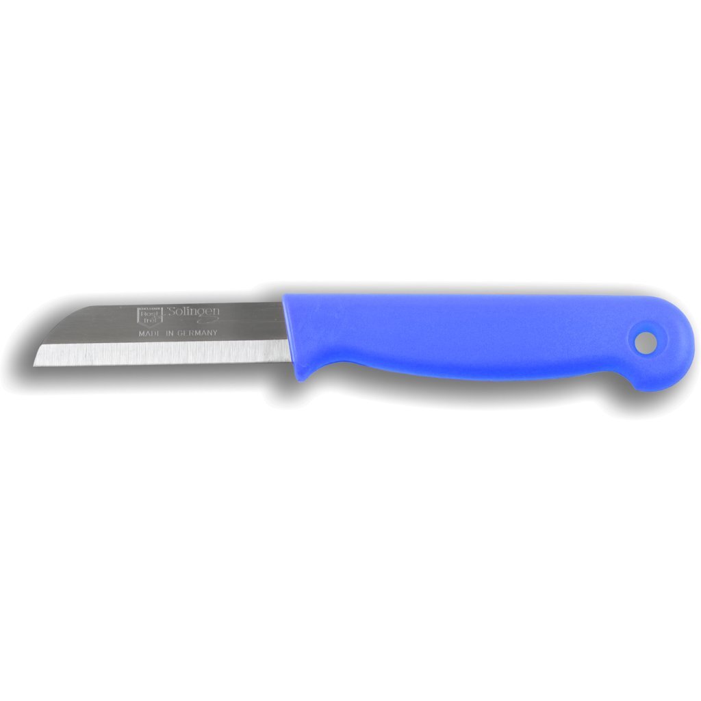 Couteau de pomme de terre Solinger Solinger 6 cm bleu en acier inoxydable